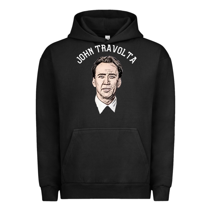 Sports Nicolas Cage As John Travolta Urban Hoodie by linhVisuals | Teevron