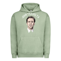 Pigment Oil Green sports nicolas cage as john travolta Urban Hoodie - linhVisuals