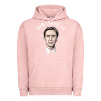 Pigment Salmon sports nicolas cage as john travolta Urban Hoodie - linhVisuals