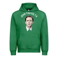 Emerald sports nicolas cage as john travolta Urban Hoodie - linhVisuals