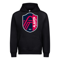 Black st louis city Urban Hoodie - linhVisuals