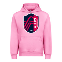Fuchsia Pink st louis city Urban Hoodie - linhVisuals
