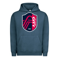 Pigment Midnight Navy st louis city Urban Hoodie - linhVisuals
