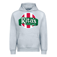 Heather Grey rita's italian ice cafe Urban Hoodie - linhVisuals