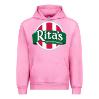 Fuchsia Pink rita's italian ice cafe Urban Hoodie - linhVisuals