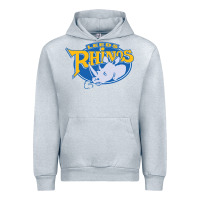 Heather Grey leed rhinos Urban Hoodie - linhVisuals