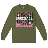 Army Green baseball sister tumbler Long Sleeve Tee - BundleAndBundleShop