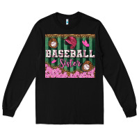 Black baseball sister tumbler Long Sleeve Tee - BundleAndBundleShop