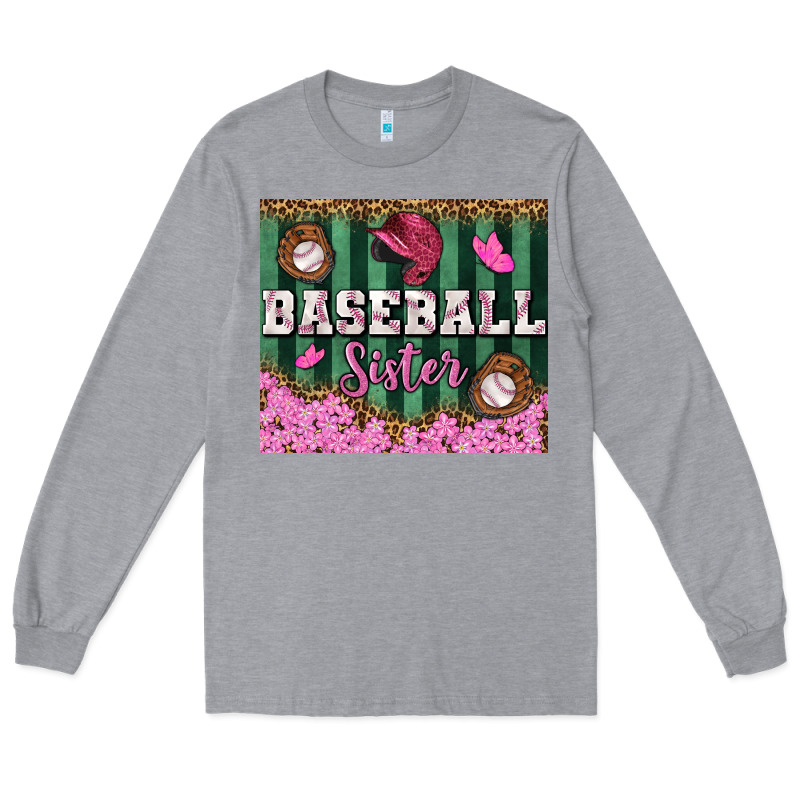 Baseball Sister Tumbler Long Sleeve Tee by BundleAndBundleShop | Teevron