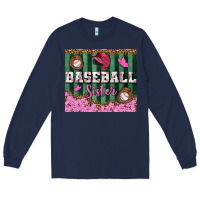 Navy baseball sister tumbler Long Sleeve Tee - BundleAndBundleShop