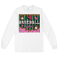 White baseball sister tumbler Long Sleeve Tee - BundleAndBundleShop