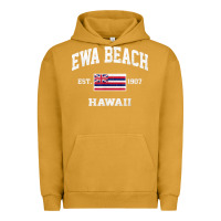 Pigment Peanut Butter ewa beach hawaii hi vintage state athletic style t shirt Urban Hoodie - linhVisuals
