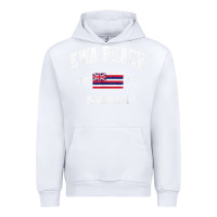 White ewa beach hawaii hi vintage state athletic style t shirt Urban Hoodie - linhVisuals