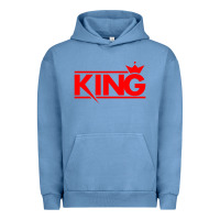 Pigment Pebble Blue king Urban Hoodie - linhVisuals