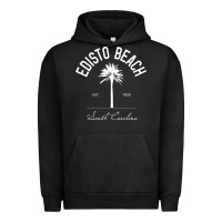 Pigment Black edisto beach sc palm tree edisto beach gift pullover hoodie Urban Hoodie - linhVisuals
