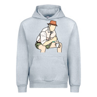 Heather Grey russell coight Urban Hoodie - linhVisuals