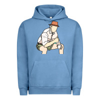 Pigment Pebble Blue russell coight Urban Hoodie - linhVisuals