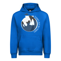Cobalt thanks but no tanks Urban Hoodie - linhVisuals