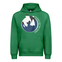 Emerald thanks but no tanks Urban Hoodie - linhVisuals