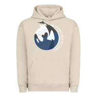 Pigment French Oak thanks but no tanks Urban Hoodie - linhVisuals