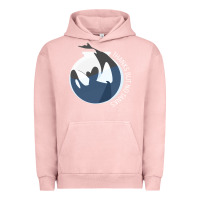 Pigment Salmon thanks but no tanks Urban Hoodie - linhVisuals