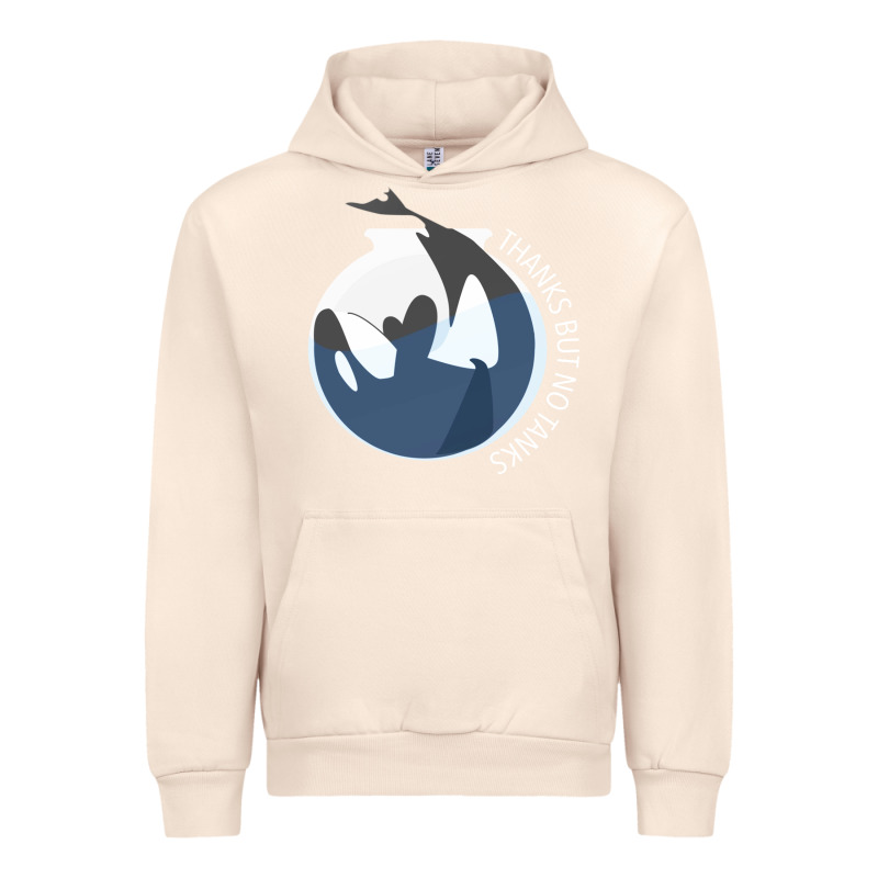 Thanks But No Tanks Urban Hoodie by linhVisuals | Teevron