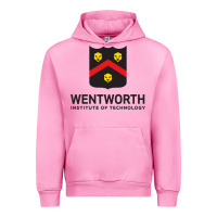 Fuchsia Pink wentworth standard Urban Hoodie - linhVisuals