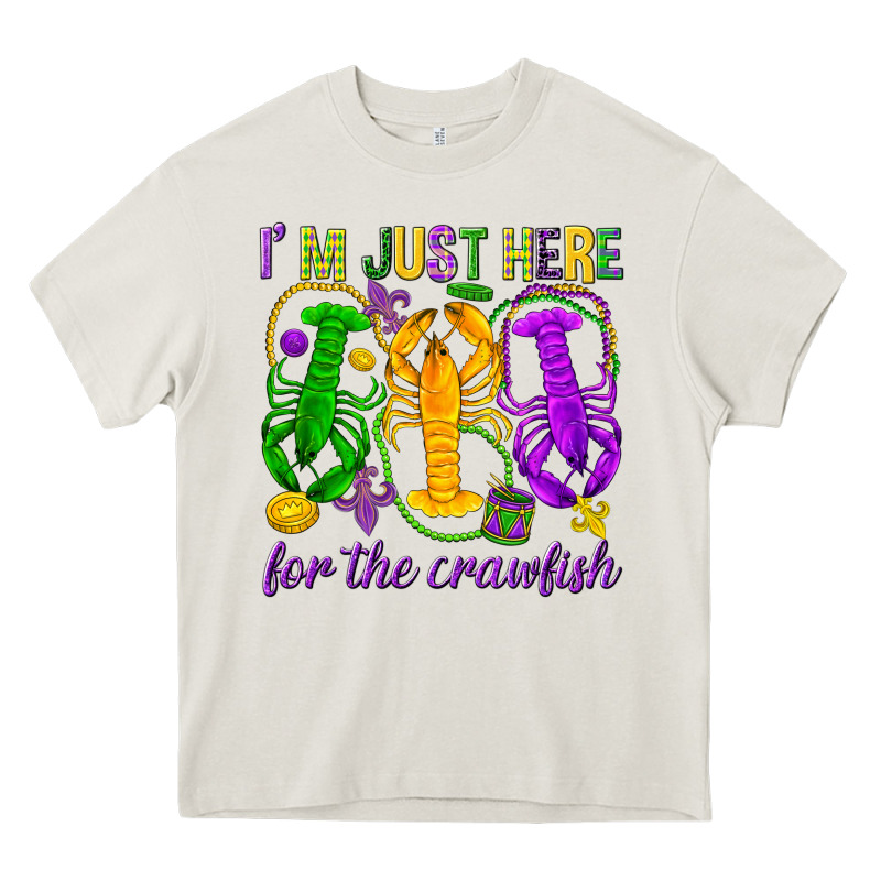 I'm Just Here For The Crawfish Heavy Core Tee by HowdyJamesFarm | Teevron
