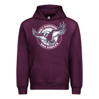 Mauve Wine manly warringah sea eagles Urban Hoodie - linhVisuals