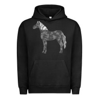 Pigment Black horse lover t  shirthorse t  shirt (1) Urban Hoodie - linhVisuals