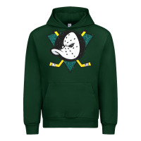 Forest Green the mighty ducks classic Urban Hoodie - linhVisuals