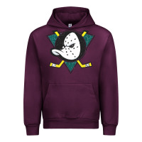 Mauve Wine the mighty ducks classic Urban Hoodie - linhVisuals