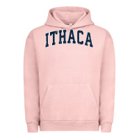 Pigment Salmon ithaca new york ny vintage sports design navy design t shirt Urban Hoodie - linhVisuals