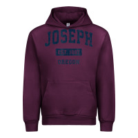 Mauve Wine joseph oregon or vintage sports established navy design t shirt Urban Hoodie - linhVisuals