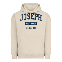 Pigment French Oak joseph oregon or vintage sports established navy design t shirt Urban Hoodie - linhVisuals