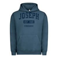 Pigment Midnight Navy joseph oregon or vintage sports established navy design t shirt Urban Hoodie - linhVisuals