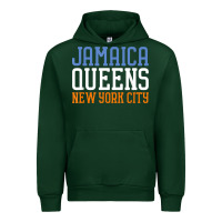 Forest Green jamaica queens new york ny t shirt Urban Hoodie - linhVisuals