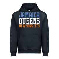 Navy jamaica queens new york ny t shirt Urban Hoodie - linhVisuals