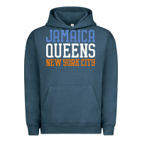 Pigment Midnight Navy jamaica queens new york ny t shirt Urban Hoodie - linhVisuals