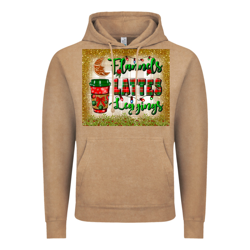 Flannels Lattes Leggings Tumbler Vintage Hoodie by BundleAndBundleShop | Teevron