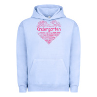 Pigment Grape Ice cute love heart kindergarten teacher valentines day womens Urban Hoodie - linhVisuals