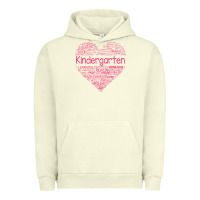 Pigment Pistachio cute love heart kindergarten teacher valentines day womens Urban Hoodie - linhVisuals
