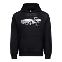 Black Title Fight Trending Urban Hoodie - linhVisuals