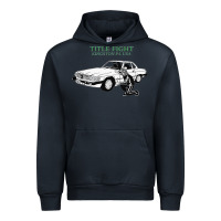 Navy Title Fight Trending Urban Hoodie - linhVisuals