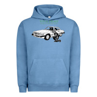 Pigment Pebble Blue Title Fight Trending Urban Hoodie - linhVisuals