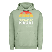 Pigment Oil Green kauai hawaii chicken lover souvenir t shirt Urban Hoodie - linhVisuals