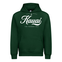 Forest Green kauai hawaii vintage retro t shirt Urban Hoodie - linhVisuals