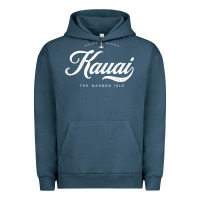Pigment Midnight Navy kauai hawaii vintage retro t shirt Urban Hoodie - linhVisuals