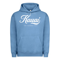 Pigment Pebble Blue kauai hawaii vintage retro t shirt Urban Hoodie - linhVisuals