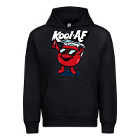 Black Kool-Af Urban Hoodie - linhVisuals